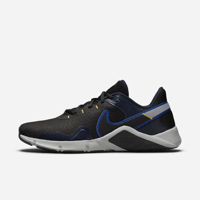 Botasky Nike Legend Essential 2 Panske Čierne Obsidian Siva Modre | SK143205