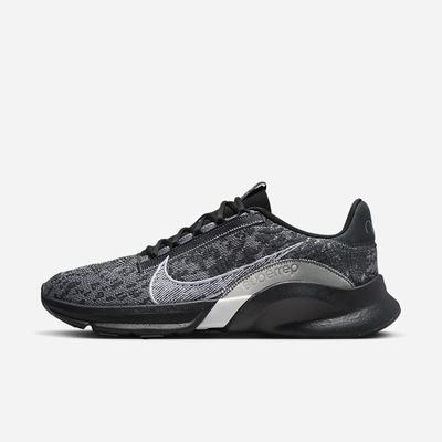 Botasky Nike SuperRep Go 3 Next Nature Flyknit Panske Tmavo Siva Čierne Siva Biele | SK371549