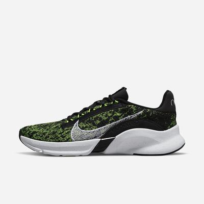 Botasky Nike SuperRep Go 3 Next Nature Flyknit Panske Čierne Biele | SK639705