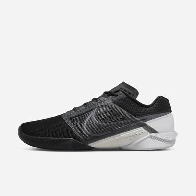 Botasky Nike Zoom Metcon Turbo 2 Panske Čierne Biele Tmavo Siva Metal Siva | SK513974