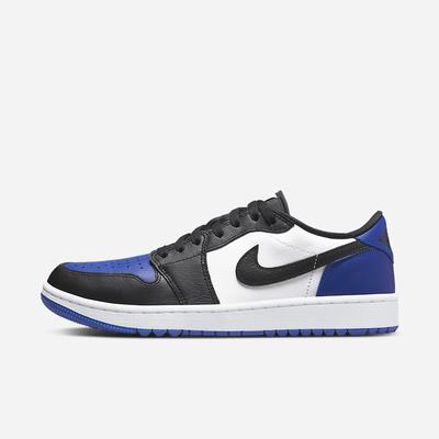 Golfove Topanky Nike Air Jordan 1 Low G Damske Biele Kráľovská Modrá Čierne | SK493867