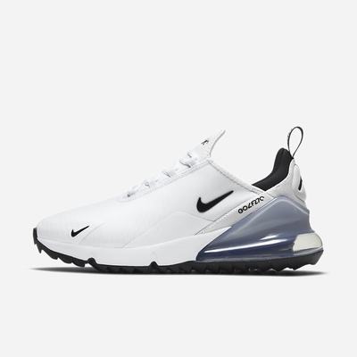 Golfove Topanky Nike Air Max 270 G Damske Biele Platina Čierne | SK653048