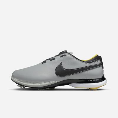 Golfove Topanky Nike Air Zoom Victory Tour 2 Boa (Wide) Panske Svetlo Siva Biele Žlté Čierne | SK206458