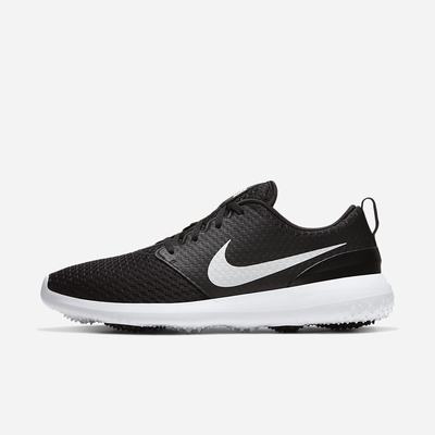 Golfove Topanky Nike Roshe G Panske Čierne Biele Metal Biele | SK638129