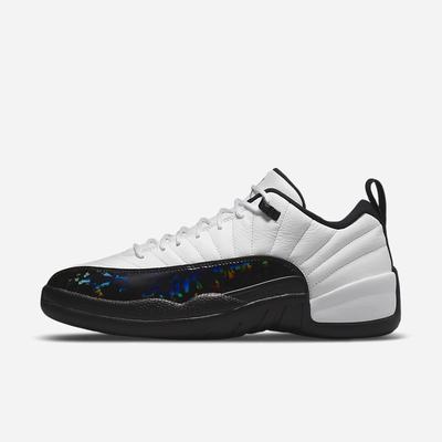 Jordan Tenisky Nike Air Jordan 12 Retro Low Panske Biele Metal Strieborne Čierne | SK021463