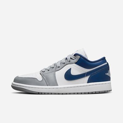 Jordan Tenisky Nike Air Jordan 1 Low Damske Biele Modre | SK840596