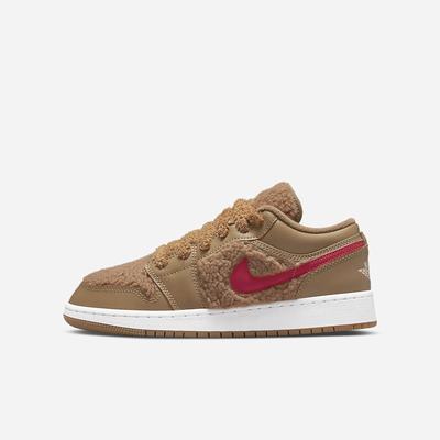 Jordan Tenisky Nike Air Jordan 1 Low Detske Tmavo Ruzove Červené Modre | SK072514