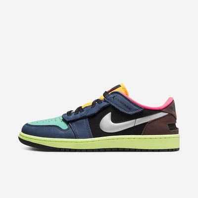 Jordan Tenisky Nike Air Jordan 1 Low FlyEase Panske Hnede Čierne Oranžové Ruzove | SK689215