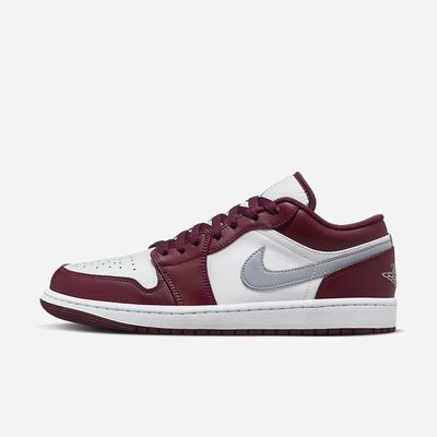 Jordan Tenisky Nike Air Jordan 1 Low Panske Ruzove Červené Biele Siva | SK153046