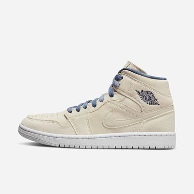 Jordan Tenisky Nike Air Jordan 1 Mid SE Damske Hnede Námornícka Modrá Biele | SK032765