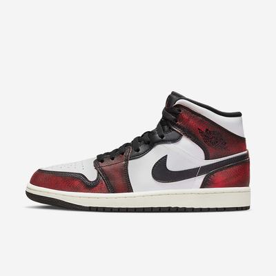 Jordan Tenisky Nike Air Jordan 1 Mid SE Panske Čierne Biele Červené | SK068451