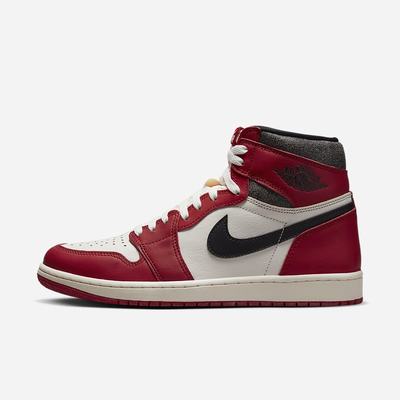 Jordan Tenisky Nike Air Jordan 1 Panske Červené Biele Čierne | SK983756