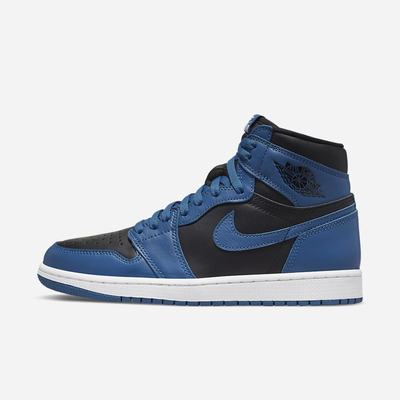 Jordan Tenisky Nike Air Jordan 1 Retro High OG Panske Tmavo Modre Biele Čierne | SK630478