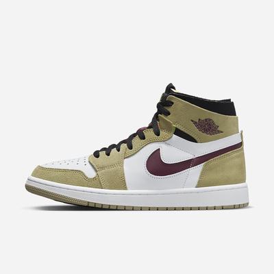 Jordan Tenisky Nike Air Jordan 1 Zoom CMFT Panske Olivovo Zelená Ruzove Červené Čierne Zelene | SK187396