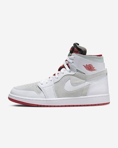 Jordan Tenisky Nike Air Jordan 1 Zoom CMFT Panske Svetlo Strieborne Červené | SK248971