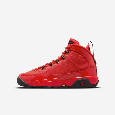 Jordan Tenisky Nike Air Jordan 9 Retro Detske Červené Čierne | SK716539