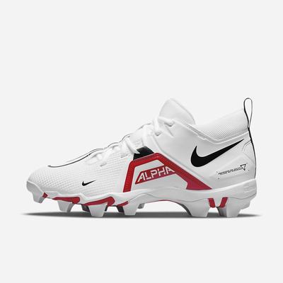 Kopačky Nike Alpha Menace 3 Shark Panske Biele Červené Čierne | SK986723