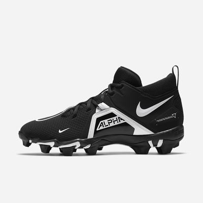 Kopačky Nike Alpha Menace 3 Shark (Wide) Panske Čierne Biele | SK564371