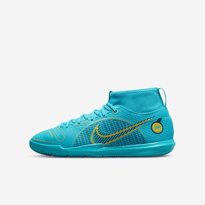 Kopačky Nike Jr. Mercurial Superfly 8 Academy IC Detske Modre Oranžové | SK870514