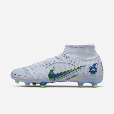 Kopačky Nike Mercurial Superfly 8 Academy MG Multi-Ground Panske Siva Tmavo Modre | SK278495