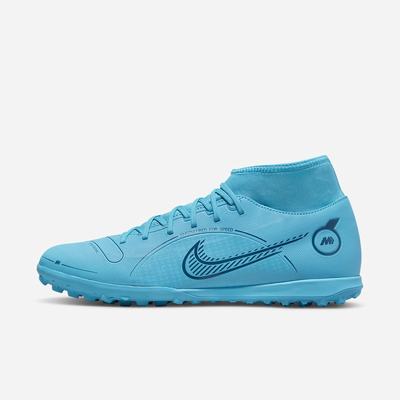 Kopačky Nike Mercurial Superfly 8 Club TF Turf Panske Modre Oranžové | SK514928