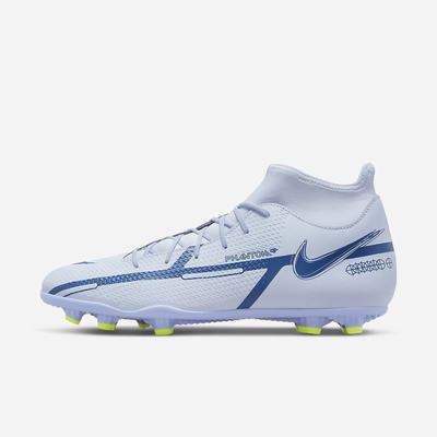 Kopačky Nike Phantom GT2 Club Dynamic Fit MG Multi-Ground Panske Siva Tmavo Modre | SK421073