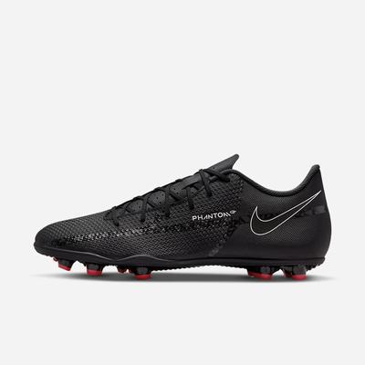 Kopačky Nike Phantom GT2 Club MG Multi-Ground Panske Čierne Svetlo Červené Biele | SK917385