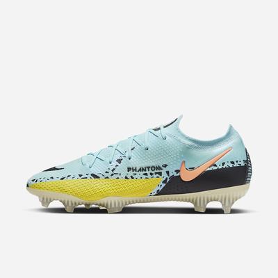 Kopačky Nike Phantom GT2 Elite FG Firm-Ground Panske Žlté Oranžové Čierne | SK791034