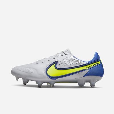 Kopačky Nike Tiempo Legend 9 Elite SG-Pro AC Soft-Ground Panske Siva Modre | SK207165