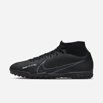 Kopačky Nike Zoom Mercurial Superfly 9 Academy TF Turf Damske Čierne Biele Tmavo Siva | SK872415