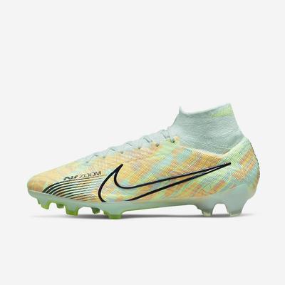 Kopačky Nike Zoom Mercurial Superfly 9 Elite FG Firm-Ground Damske Zelene Oranžové Zelene Čierne Modre | SK126548