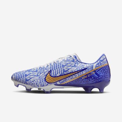 Kopačky Nike Zoom Mercurial Vapor 15 Academy CR7 MG Multi-Ground Panske Biele Modre Metal Meď | SK382759