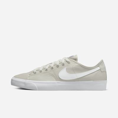 Skate Topanky Nike SB BLZR Court Damske Svetlo Siva Modre Biele | SK290415