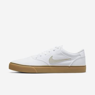 Skate Topanky Nike SB Chron 2 Canvas Damske Biele Svetlo Hnede | SK632890