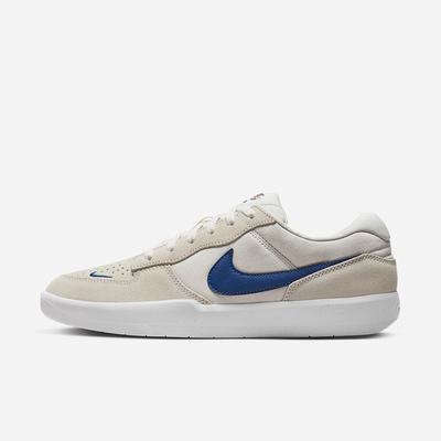 Skate Topanky Nike SB Force 58 Panske Béžové Biele Modre | SK307265