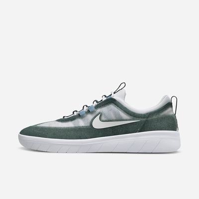 Skate Topanky Nike SB Nyjah Free 2 Premium Panske Siva Zelene Modre Zelene Biele | SK729053