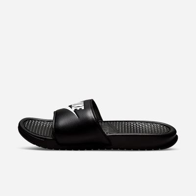 Slapky Nike Benassi JDI Panske Čierne Biele | SK534690