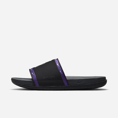 Slapky Nike Offcourt (MLB Colorado Rockies) Panske Čierne Nachový Siva Tmavo Siva | SK072614