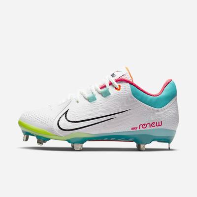 Softball Obuv Nike Hyperdiamond 4 Pro Damske Biele Zelene Čierne | SK182374