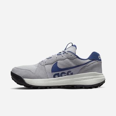 Tenisky Nike ACG Lowcate Panske Siva Siva Biele Námornícka Modrá | SK512974