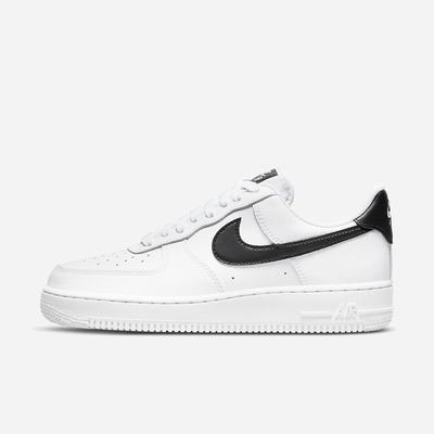 Tenisky Nike Air Force 1 '07 Damske Biele Čierne | SK462903