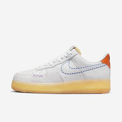 Tenisky Nike Air Force 1 '07 LV8 Panske Biele Oranžové Modre | SK042369