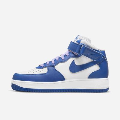 Tenisky Nike Air Force 1 '07 Mid Damske Biele Modre | SK567930