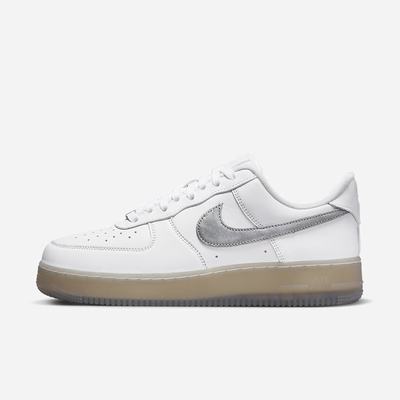 Tenisky Nike Air Force 1 '07 Panske Biele Metal Strieborne | SK763180