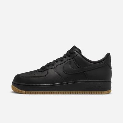 Tenisky Nike Air Force 1 '07 Panske Čierne Svetlo Hnede Čierne | SK362970