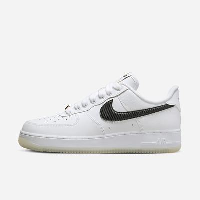 Tenisky Nike Air Force 1 '07 Premium Panske Biele Metal Zlate Čierne | SK679352