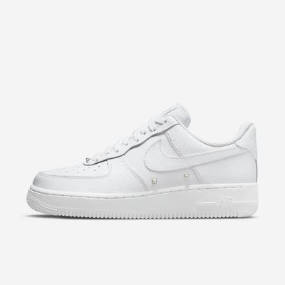 Tenisky Nike Air Force 1 '07 SE Damske Biele Metal Strieborne Čierne Biele | SK014578