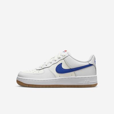 Tenisky Nike Air Force 1 Detske Biele Červené Kráľovská Modrá | SK309178