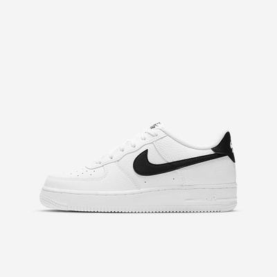 Tenisky Nike Air Force 1 Detske Biele Čierne | SK036589