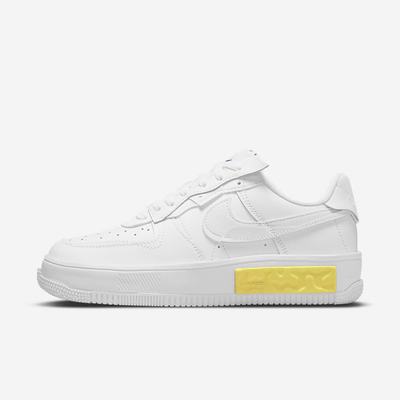 Tenisky Nike Air Force 1 Fontanka Damske Biele Žlté Biele | SK760382